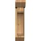 Ekena Millwork Legacy Slat Rough Sawn Bracket w/ Offset Brace, Western Red Cedar, 6"W x 18"D x 26"H BKT0604X18X26LEC06RWR - alternate 4